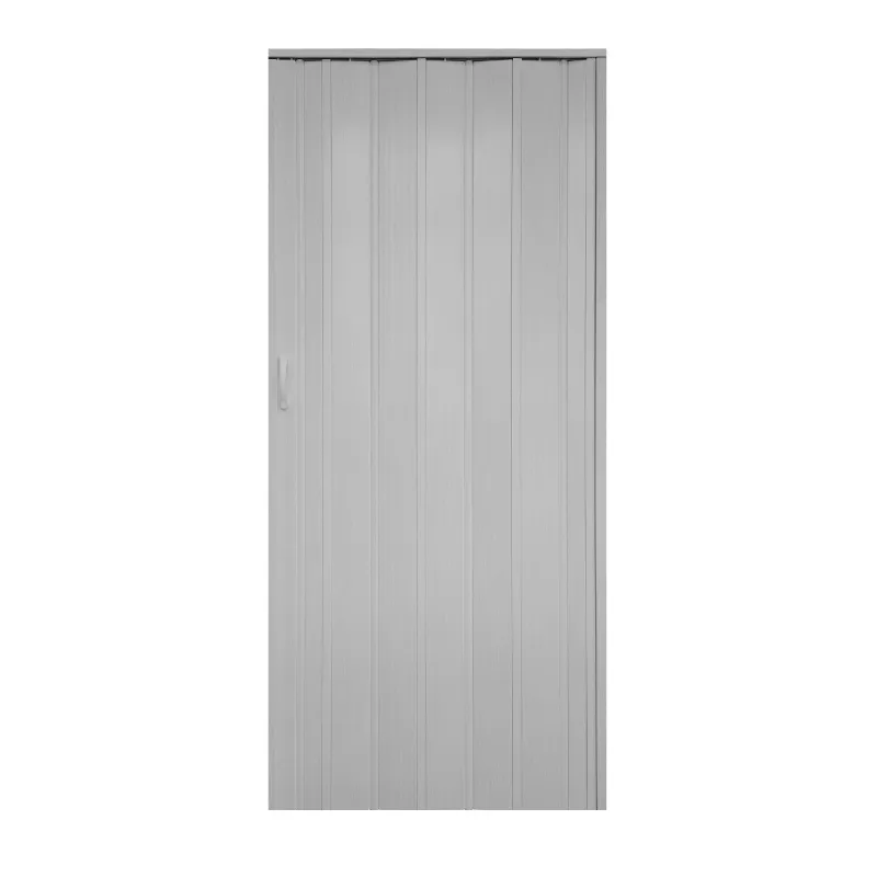 DOOR PVC POLYWOOD FD009 86X210CM FOLDING GREY